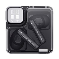 Audifonos Bluetooth QCY MeloBuds Neo TWS 5.3 Negro LED